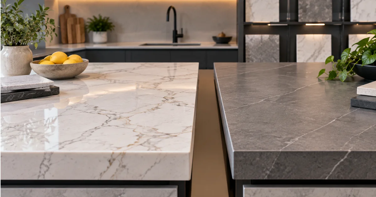 Quartz or Porcelain Worktops Which Is Better for Your Kitchen_